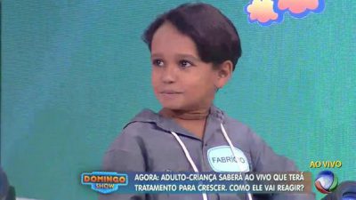 Record TV reexibe hoje no Geraldo Brasil a história do jovem adulto pauloafonsino Fabrício Alves.