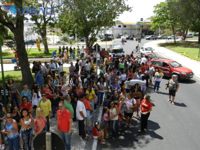 Movimentos sociais fazem manifestação contra reforma da Previdência em Paulo Afonso