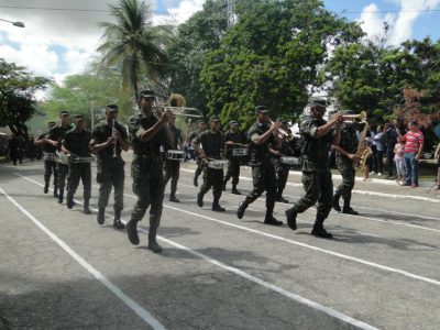 1ª Companhia de Infantaria realiza solenidade em homenagem ao Dia do Exército