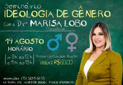 Igreja Batista Evangelizadora Realiza Seminário de Ideologia de Gênero com Dra. Marisa Lobo