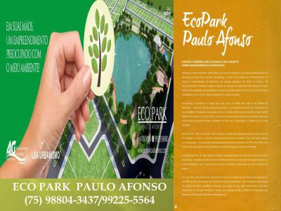 Conheça o Loteamento EKO PARK em Paulo Afonso