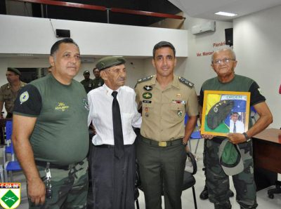 Ex-combatente do Exército é homenageado na Câmara de Vereadores de Paulo Afonso