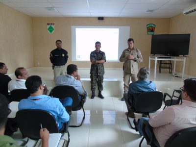 1ª Companhia de Infantaria e PRF realizam Reunião para Escolta de Caminhões