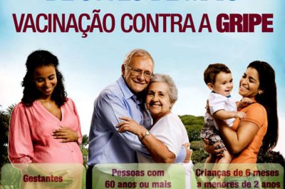 Sábado será o Dia D da Campanha Nacional de Vacinação contra a Gripe