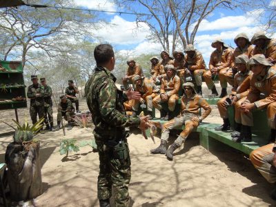 Exército realiza treinamento de caatinga para órgãos de segurança em Paulo Afonso