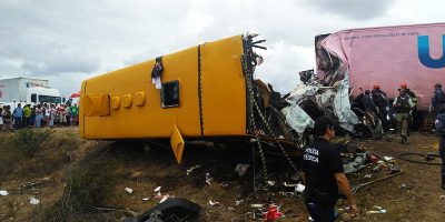 Sobe para 7 o número de mortos em acidente com ônibus escolar que saiu de Euclides da Cunha-BA