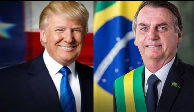 Bolsonaro será recebido por Trump em 19 de março, anuncia Casa Branca.