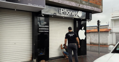 Operação Maçã Podre fecha lojas de iphones e prende 3 pessoas por receptação