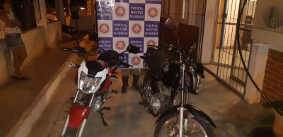 Suspeitos de roubar motos e celulares são presos pela Policia Militar de Paulo Afonso