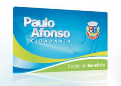 Cartão Paulo Afonso cidadania será reajustado em 33,33%