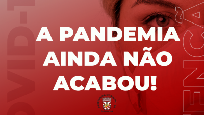 A pandemia ainda não acabou! Cuide-se! ?#glóriacontraocovid19