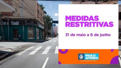 Prefeitura de Paulo Afonso adota novas medidas restritivas a partir desta segunda-feira (31)