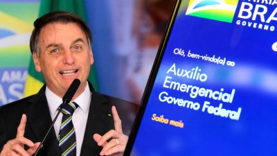 Bolsonaro prorroga auxílio emergencial por mais três meses