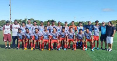 Seleção Sub-15 de Paulo Afonso estreia com empate na Copa 2 de Julho em Salvador