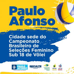 Campeonato Brasileiro de Seleções (CBS) Feminino Sub 18 de Vôlei promete agitar a cidade de 9 a 14 de outubro