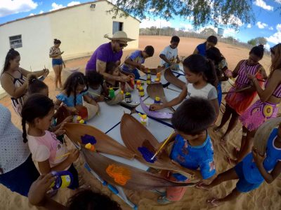 Povos indígenas da aldeia Pankararé, em Glória-BA, participam de curso de capacitação para fomentar o turismo cultural e sustentável