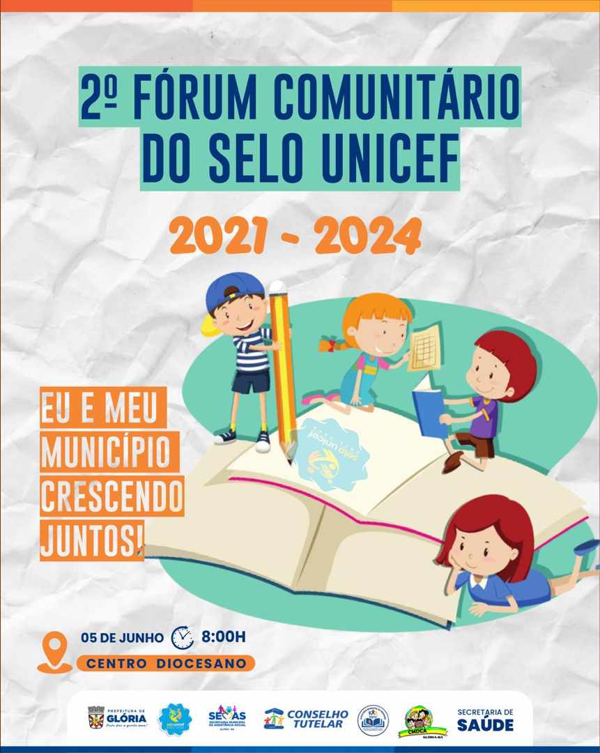 Jornal Vis O Participe Do Ii F Rum Comunit Rio Do Selo Unicef