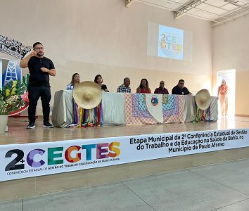 2ª Conferência Estadual de Gestão do Trabalho da Educação na Saúde da Bahia discute propostas para as Conferências Estadual e Nacional